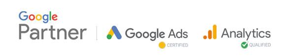 Logotipo Google Ads y Analytics - Eva Aguilar Consultora SEO SEM